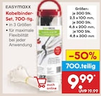 Kabelbinder-Set im Angebot bei Netto Marken-Discount in Frechen Kabelbinder-Set Angebote von EASYMAXX bei Netto Marken-Discount Frechen für 9,99 €