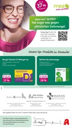 mea - meine apotheke Apotheken Prospekt der aktuellen Woche mit 4 Seiten, gültig von 01.10.2026 bis 31.10.2026, in Spiesen-Elversberg und Umgebung Aktueller mea - meine apotheke Apotheken Prospekt in Spiesen-Elversberg und Umgebung, "Unsere Oktober-Angebote" mit 4 Seiten, 01.10.2026 - 31.10.2026