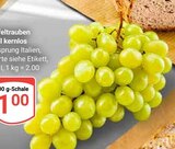 GLOBUS Eschborn - Tafeltrauben hell kernlos Angebot im Prospekt Tafeltrauben hell kernlos bei GLOBUS im Eschborn Prospekt für 1,00 €