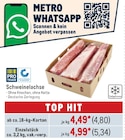 Aktuelles Schweinelachse Angebot bei Metro in Bochum ab 4,80 €