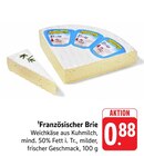 Französischer Brie bei E center im Prospekt "" für 0,88 €