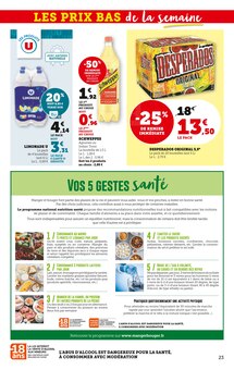 Promotion Perrier dans le prospectus Hyper U, valable du 20/05/2025 au 01/06/2025 Promo Perrier dans le catalogue Hyper U du moment à la page 23
