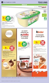 Promos Nutella dans le catalogue "MERVEILLEUSES PÂQUES" de Intermarché Contact Nutella en promo dans le catalogue Intermarché Contact à la page 14