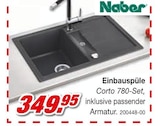 Einbauspüle Corto 780-Set Angebote von Naber bei Möbel AS Schwäbisch Hall für 349,95 €