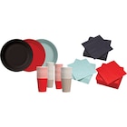 SUR TOUTE LA VAISSELLE À JETER COULEUR : ASSIETTES, GOBELETS ET SERVIETTES - CARREFOUR HOME - Carrefour à Meudon SUR TOUTE LA VAISSELLE À JETER COULEUR : ASSIETTES, GOBELETS ET SERVIETTES - CARREFOUR HOME en promo chez Carrefour Meudon