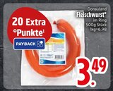 Fleischwurst von DonauLand im aktuellen EDEKA Prospekt für 3,49 €