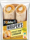 Sandwich Wraper's Poulet Pané Cheddar - SODEBO dans le catalogue Intermarché Hyper