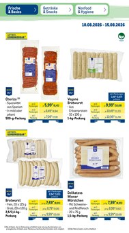 Wurst im aktuellen METRO Prospekt (Mönchengladbach) Wurst im METRO Prospekt "Wochenangebote Getränke & Snacks" mit 50 Seiten (Mönchengladbach)