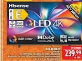 QLED-4K-UHD-TV 43E70 Angebote von Hisense bei Marktkauf Löbau für 239,99 €