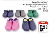 Damen/Herren Clogs von  im aktuellen nah und gut Prospekt für 6,99 €