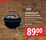 Weber Holzkohlegrill Smokey Joe Premium Angebote bei famila Nordost Falkensee für 89,00 €