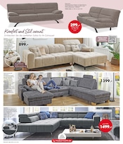 Sofa im Möbel Martin Prospekt in Bad Kreuznach Aktueller Möbel Martin Prospekt mit Sofa, "BESSER SCHLAFEN", Seite 8