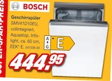 Geschirrspüler Angebote von Bosch bei Möbel AS Worms für 444,95 €