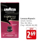 Kapseln Classico im Angebot bei EDEKA in Schwäbisch Gmünd Kapseln Classico Angebote von Lavazza bei EDEKA Schwäbisch Gmünd für 2,69 €
