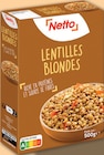 Lentilles blondes - NETTO en promo chez Netto Lentilles blondes - NETTO dans le catalogue Netto