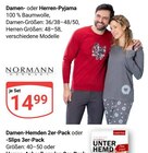 Damen-Pyjama Angebote von Normann Germany bei GLOBUS Weimar für 14,99 €