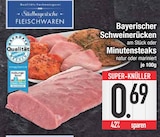 E center - Schweinerücken Angebot im Prospekt Schweinerücken bei E center im Prospekt "" für 0,69 €