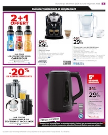 Promo Delonghi dans le catalogue Carrefour du moment à la page 9