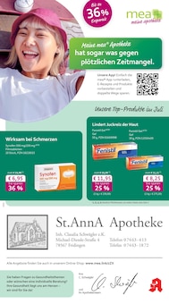 Aktueller mea - meine apotheke Prospekt für Leibertingen und Ungebung, Seiten zum blättern mea - meine apotheke Prospekt Unsere Juli-Angebote mit Seiten in Leibertingen und Umgebung