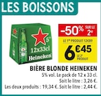 Bière Blonde - Heineken en promo chez Supeco Sarcelles à 6,45 €