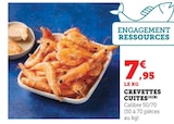 Crevettes Cuites dans le catalogue Super U