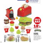 COFFRET TOASTER - Écoiffier en promo chez Super U COFFRET TOASTER - Écoiffier dans le catalogue Super U