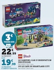 LE CAMPING-CAR D'OBSERVATION DES ETOILES ou LE CAFE DE HEARTLAKE CITY - LEGO en promo chez Super U Orléans à 19,99 €