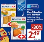 Fischfrikadellen von Nordsee für 2,49 € bei ALDI SÜD im Angebot Fischfrikadellen von Nordsee im aktuellen ALDI SÜD Prospekt
