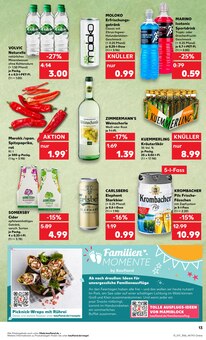 Krombacher im Kaufland Prospekt "KNÜLLER" mit 50 Seiten (Eberswalde)