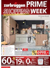 Kühlschrank im Zurbrüggen Prospekt in Lippstadt Aktueller Zurbrüggen Prospekt mit Kühlschrank, "PRIME SHOPPING WEEK", Seite 37
