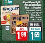 Original Wagner Big City Pizza, Die Backfrische Pizza oder Piccolinis bei EDEKA im Remscheid Prospekt für 1,99 €