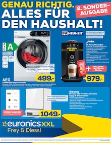 Kaffee im aktuellen EURONICS Prospekt (Augsburg) Kaffee im EURONICS Prospekt "GENAU RICHTIG. ALLES FĂśR DEN HAUSHALT!" mit 4 Seiten (Augsburg)