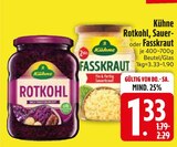 Aktuelles Rotkohl Angebot bei EDEKA in Regensburg ab 1,33 €
