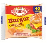 Fromage burger - Président - Supermarchés Match à Strasbourg Fromage burger - Président en promo chez Supermarchés Match Strasbourg à 2,19 €