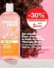 Gel douche fleur d'oranger et huile de lin bio - ENERGIE FRUIT dans le catalogue Monoprix Rue du Bac