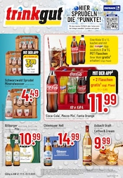 Trinkgut Discounter Prospekt der aktuellen Woche mit 8 Seiten, gültig von 17.11.2025 bis 22.11.2025, in Crailsheim und Umgebung Aktueller Trinkgut Discounter Prospekt in Crailsheim und Umgebung, "Aktuelle Angebote" mit 8 Seiten, 17.11.2025 - 22.11.2025