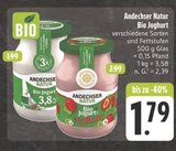 Bio-Joghurt im Angebot bei EDEKA in Altenburg Bio-Joghurt Angebote von Andechser Natur bei EDEKA Altenburg für 1,79 €