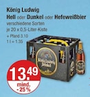 Hell von König Ludwig im aktuellen V-Markt Prospekt für 13,49 €