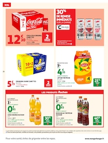 Promotion Eau Minérale dans le prospectus Auchan Hypermarché, valable du 27/05/2026 au 07/06/2026 Promo Eau Minérale dans le catalogue Auchan Hypermarché du moment à la page 26