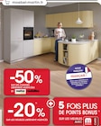 -50% sur les cuisines librement agencées de Nolte et Nobilia à Möbel Martin dans Alsting