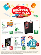 Promos Fournitures Scolaires dans le catalogue "LES TOPS" de Auchan Hypermarché Fournitures Scolaires en promo dans le catalogue Auchan Hypermarché à la page 25