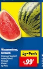 Wassermelone, kernarm für 0,99 € bei Lidl im Angebot Wassermelone, kernarm im aktuellen Lidl Prospekt