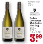 Baden Ortenauer Weinkeller Riesling bei E center im Bühlertal Prospekt für 3,99 €