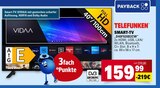 SMART-TV D40F920B2CW Angebote von TELEFUNKEN bei E center Darmstadt für 159,99 €