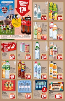 Volvic im REWE Prospekt "Dein Markt" mit 26 Seiten (Gießen)