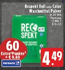 Voll Waschmittel Pulver Angebote von Respekt bei EDEKA Witten für 4,49 €
