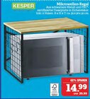 Mikrowellen-Regal Angebote von KESPER bei Marktkauf Coburg für 14,99 €