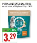 One Katzennahrung Angebote von Purina bei Marktkauf Erftstadt für 3,29 €