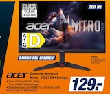 Gaming-Monitor Nitro VG270X1bmiipx Angebote von Acer bei expert Cottbus für 129,00 €