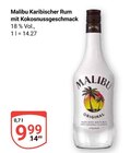 Aktuelles Karibischer Rum mit Kokosnussgeschmack Angebot bei GLOBUS in Duisburg ab 9,99 €